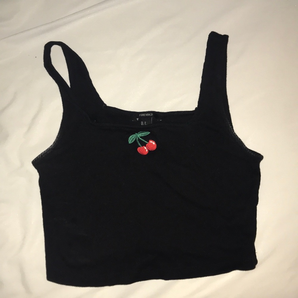 cherry crop top